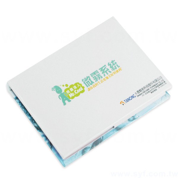 硬殼封面便利貼-三合一n次貼可印刷-封面單面彩色上亮膜