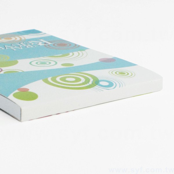 長形封卡造型便利貼-50張造型n次貼彩色印刷-封面單面彩色上亮膜