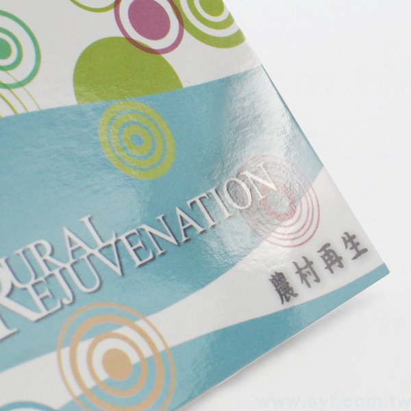 長形封卡造型便利貼-50張造型n次貼彩色印刷-封面單面彩色上亮膜