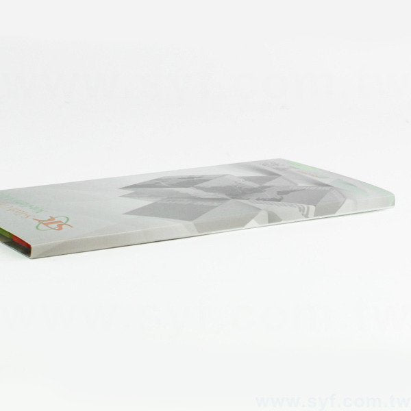 直式封卡便利貼-二合一n次貼無印刷-封面雙面彩色上亮膜