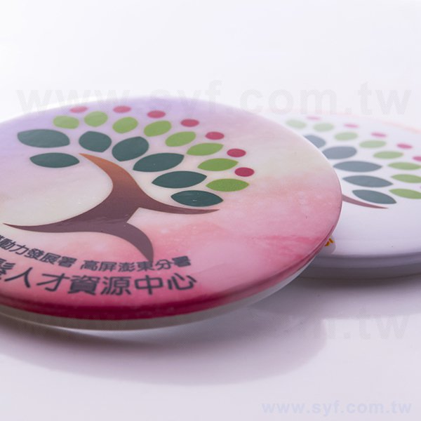 客製75mm胸章印刷