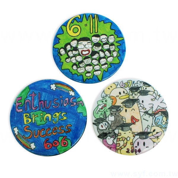 圓形胸章58mm-客製化徽章