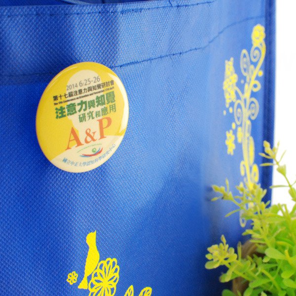 圓形胸章44mm-客製化徽章