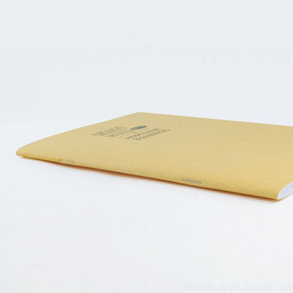 極簡時尚筆記本-騎馬釘裝記事本-可訂製內頁及客製化加印LOGO