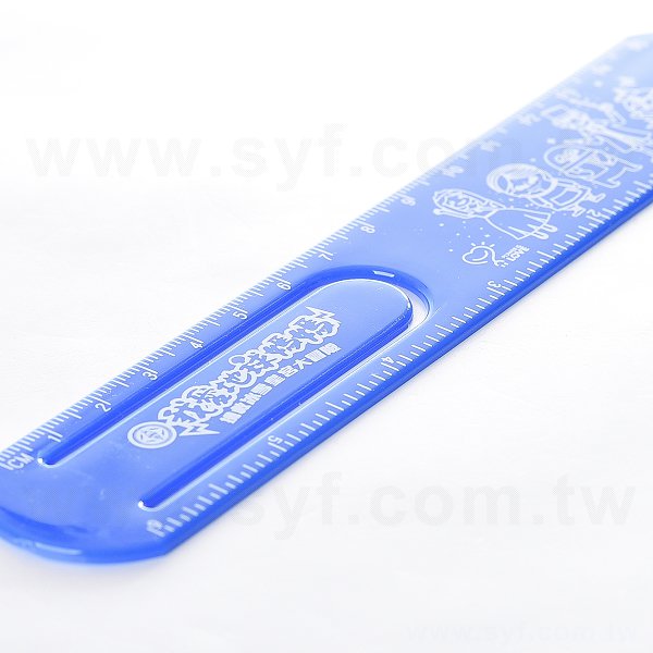 15cm廣告書籤尺-可客製化印刷塑膠材質書籤尺-畢業禮物首選