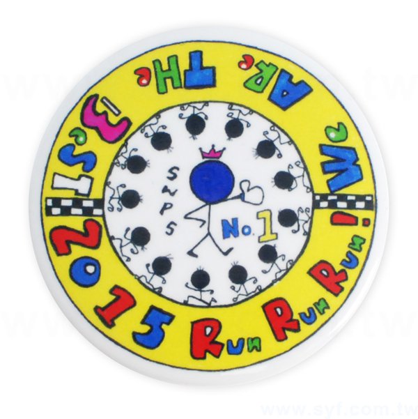 圓形胸章58mm-客製化徽章