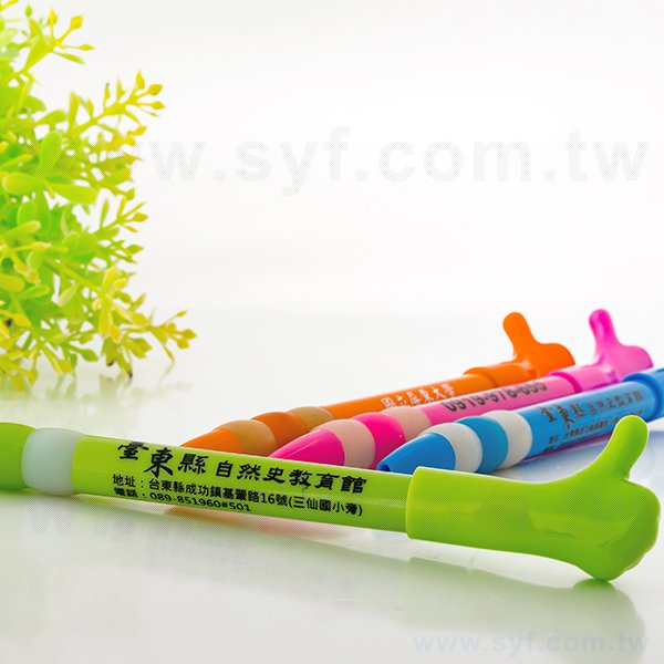 造型廣告筆-旋轉筆管禮品-單色原子筆-四款筆桿可選-採購批發製作贈品筆