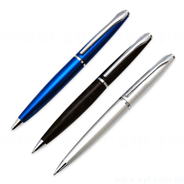 極簡時尚禮品筆-旋轉式廣告金屬筆