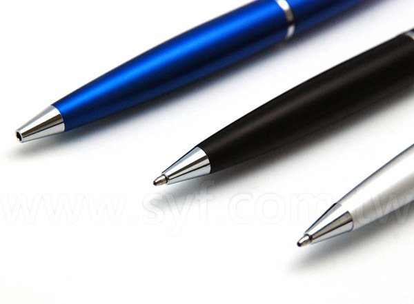 極簡時尚禮品筆-旋轉式廣告金屬筆