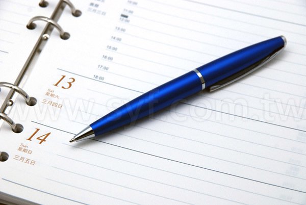 極簡時尚禮品筆-旋轉式廣告金屬筆