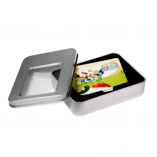 翻轉式名片隨身碟-可加LOGO客製化名片型隨身碟