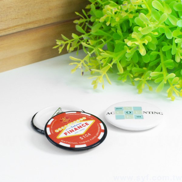 圓形胸章37mm-客製化徽章