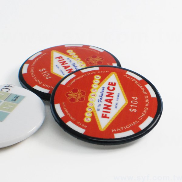 圓形胸章37mm-客製化徽章