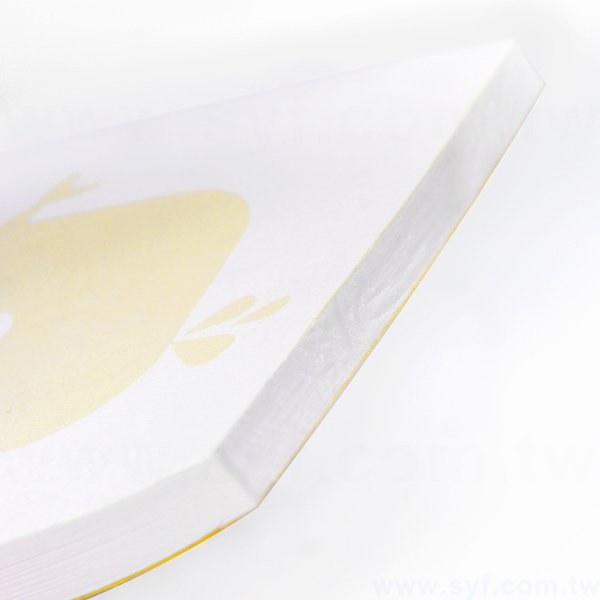 方形便條紙-內頁50張單面雙色印刷-無封面