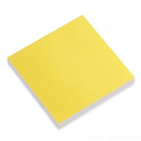 方形便條紙-內頁50張單面雙色印刷-無封面