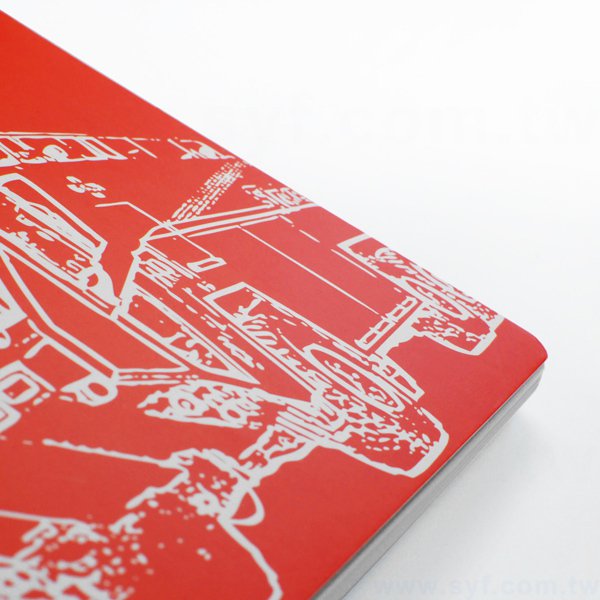 創意個性環裝筆記本-單色封面上霧膜線圈記事本-可訂製內頁及客製化加印LOGO