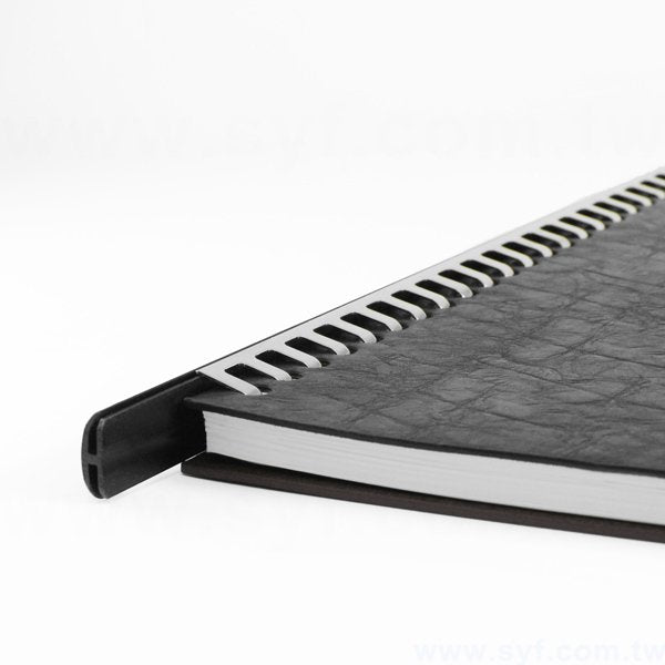 尊爵皮紋工商日誌-抽取式活頁記事本-可訂製內頁及客製化加印LOGO