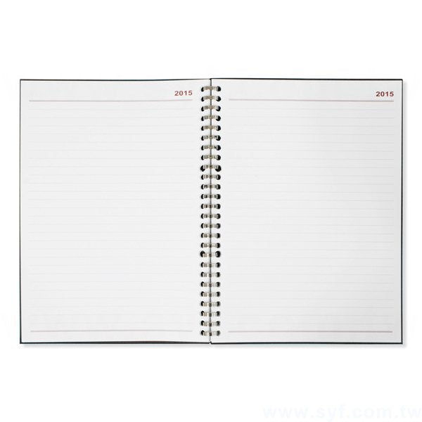 尊爵皮紋工商日誌-抽取式活頁記事本-可訂製內頁及客製化加印LOGO