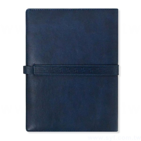 創意古典工商日誌-子母扣式活頁筆記本本-可訂製內頁及客製化加印LOGO