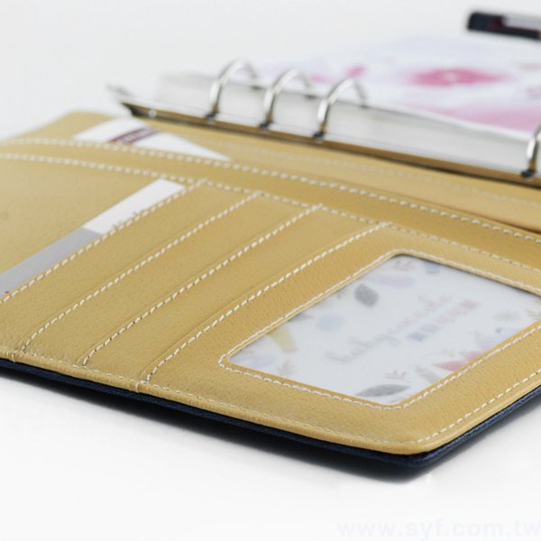 創意古典工商日誌-子母扣式活頁筆記本本-可訂製內頁及客製化加印LOGO