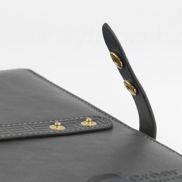 創意古典工商日誌-子母扣式活頁筆記本