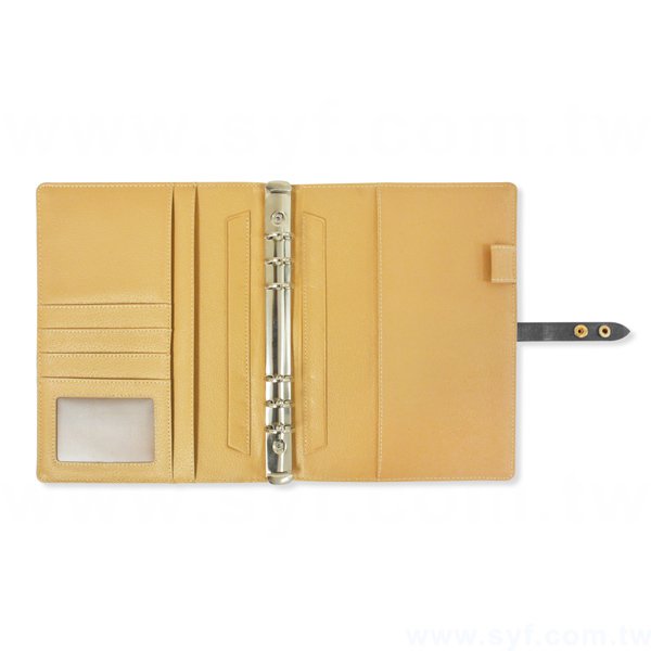 創意古典工商日誌-子母扣式活頁筆記本