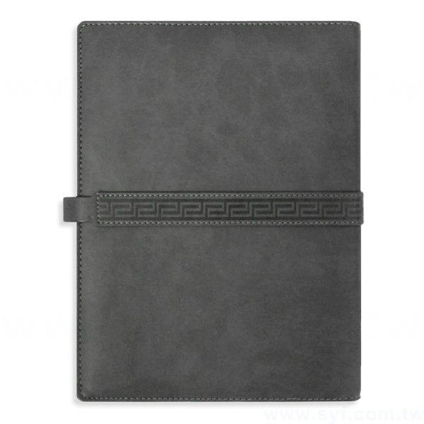 創意古典工商日誌-子母扣式活頁筆記本