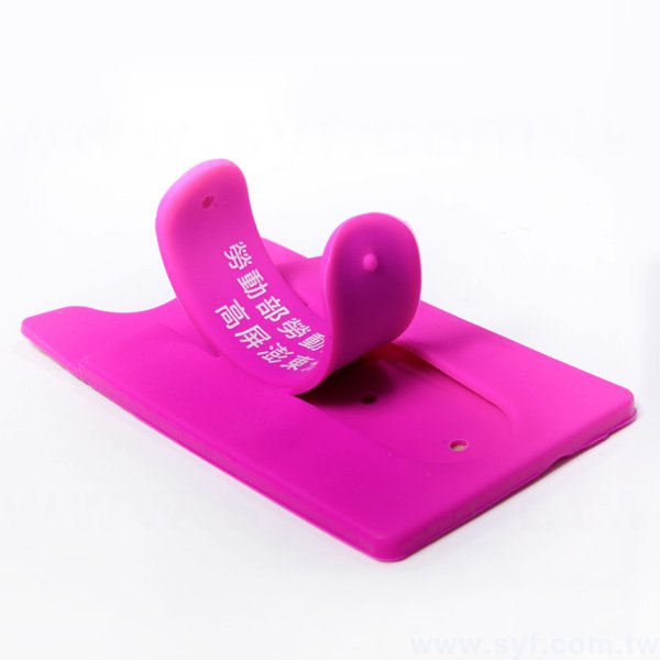 卡片萬用手機架客製化-可印刷企業LOGO或宣傳標語-客製化禮品推薦