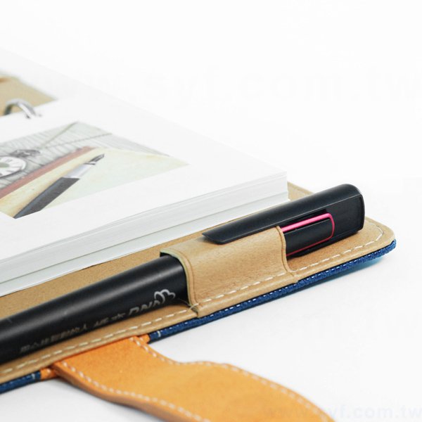 英倫經典工商日誌-磁扣式活頁筆記本-可訂製內頁及客製化加印LOGO