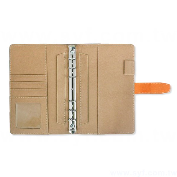 英倫經典工商日誌-磁扣式活頁筆記本-可訂製內頁及客製化加印LOGO