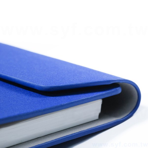 時尚優雅工商日誌-三折式磁扣活頁筆記本-可訂製內頁及客製化加印LOGO