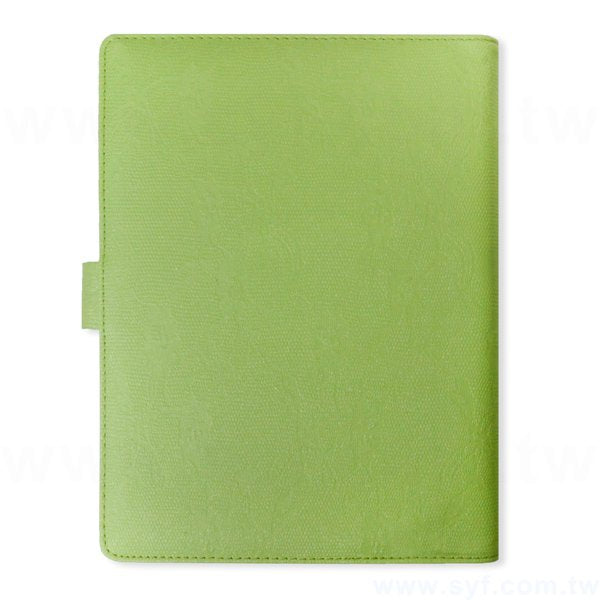 精緻印花工商日誌-磁扣式活頁筆記本-可訂製內頁及客製化加印LOGO