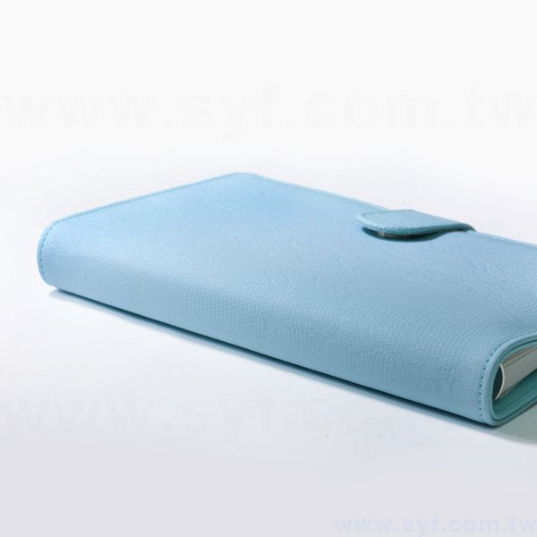 精緻印花工商日誌-磁扣式活頁筆記本-可訂製內頁及客製化加印LOGO