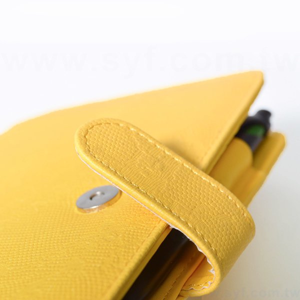 精緻印花工商日誌-磁扣式活頁筆記本-可訂製內頁及客製化加印LOGO