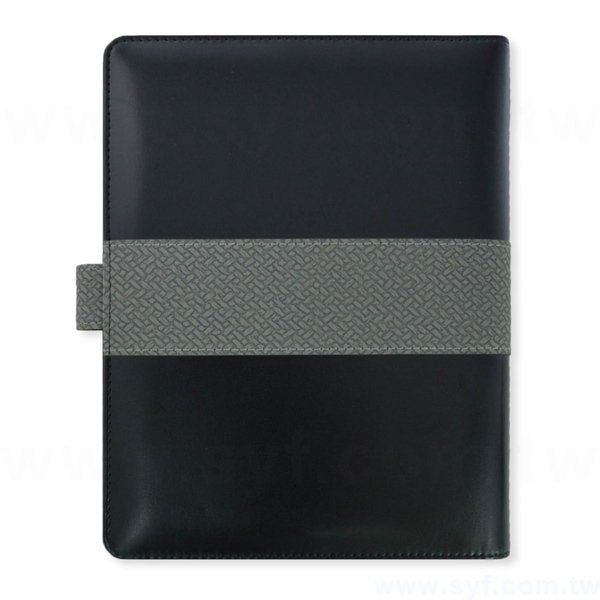 經典編織工商日誌-磁扣式活頁筆記本-可訂製內頁及客製化加印LOGO