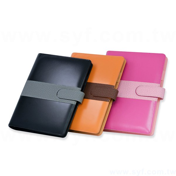 經典編織工商日誌-磁扣式活頁筆記本-可訂製內頁及客製化加印LOGO