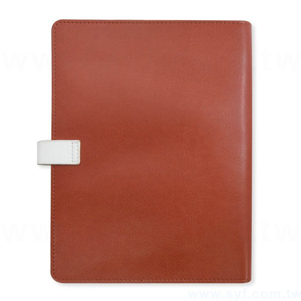 時尚簡約工商日誌-插扣式活頁筆記本-可訂製內頁及客製化加印LOGO