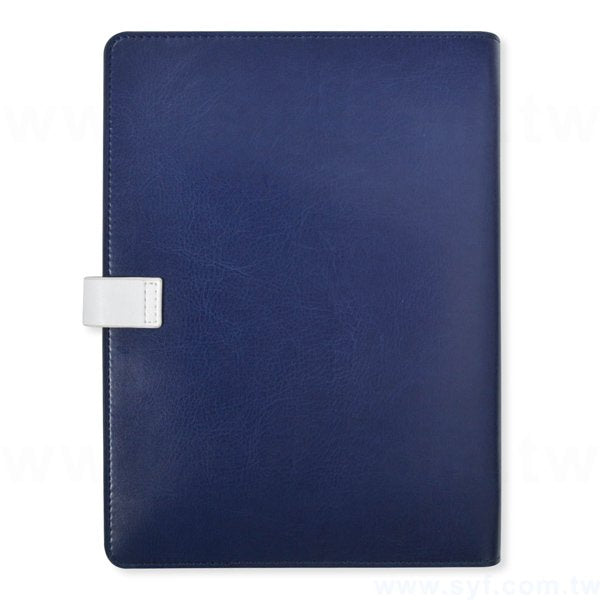 時尚簡約工商日誌-插扣式活頁筆記本-可訂製內頁及客製化加印LOGO