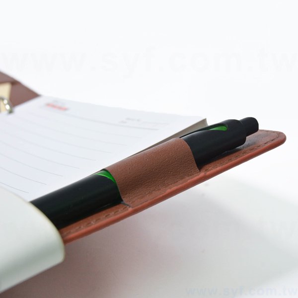 時尚簡約工商日誌-插扣式活頁筆記本-可訂製內頁及客製化加印LOGO