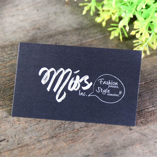 爵士紙250g名片製作-雙面彩色印刷-創意名片設計-多款名片材質可選