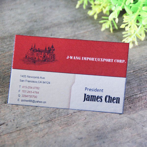 鑽石卡350g名片製作-雙面彩色印刷-創意名片設計-多款名片材質可選