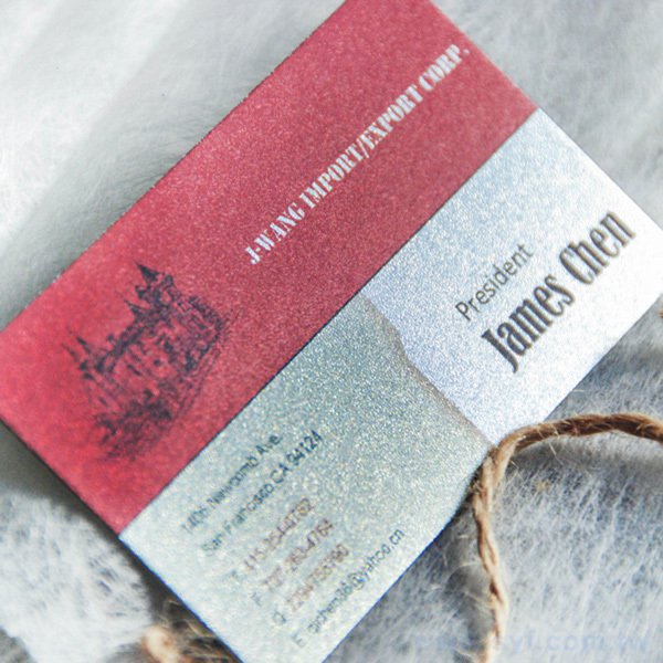 鑽石卡350g名片製作-雙面彩色印刷-創意名片設計-多款名片材質可選