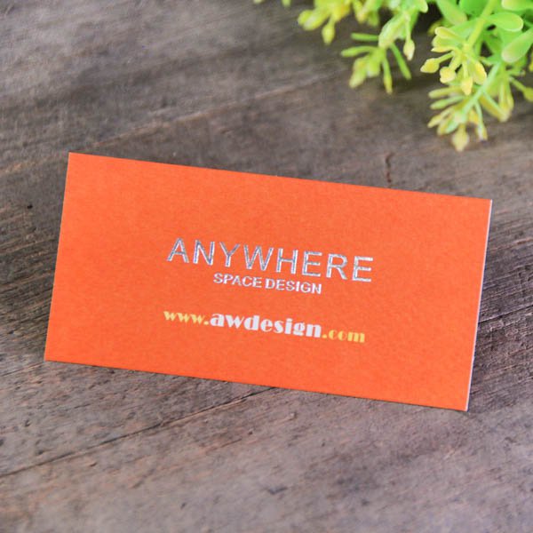 細波紙220g名片製作-雙面彩色印刷-創意名片設計-多款名片材質可選