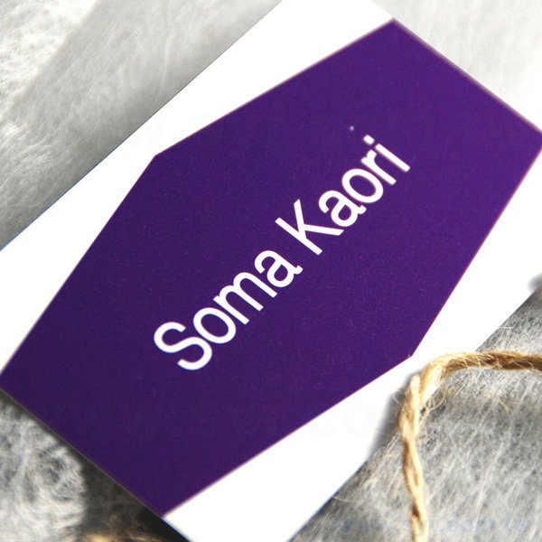 絲絨卡330g名片製作-雙面彩色印刷-客製化各式名片尺寸