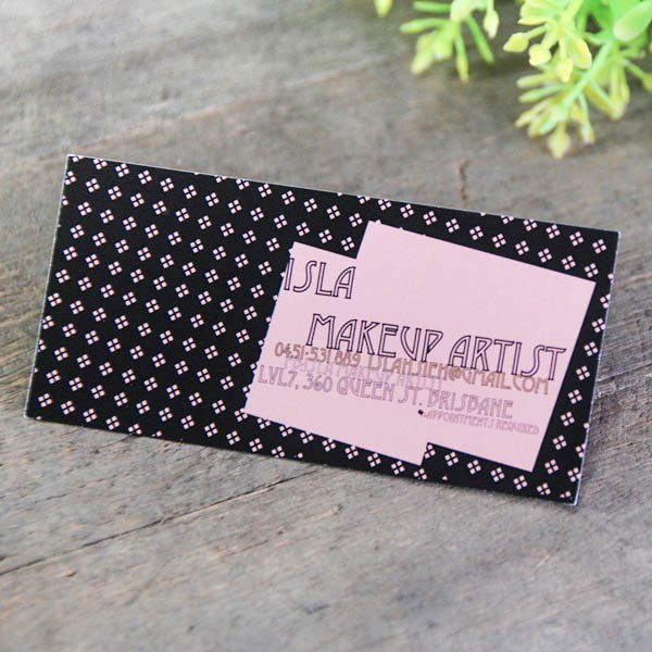 磨砂卡250g+局部光名片製作-雙面彩色印刷-創意名片設計-多款名片材質可選