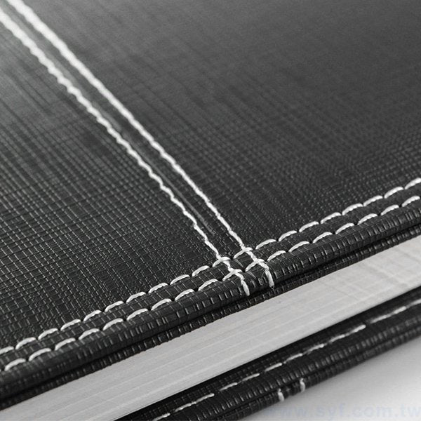 經典拼接工商日誌-翻開式平裝萬用手冊-可訂製內頁及客製化加印LOGO