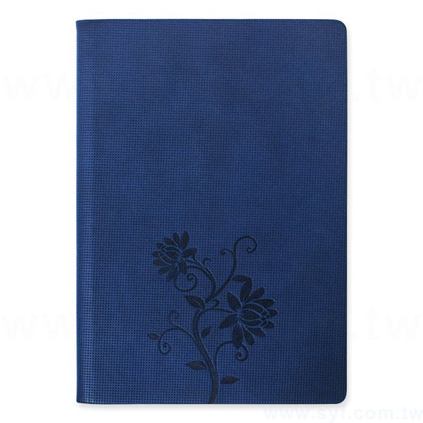 復古花紋工商日誌-翻開式平裝萬用手冊-可訂製內頁及客製化加印LOGO