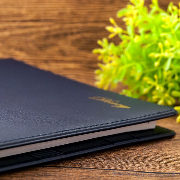 尊爵品味工商日誌-翻開式活頁筆記本-可訂製內頁及客製化加印LOGO