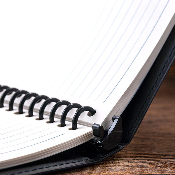 尊爵品味工商日誌-翻開式活頁筆記本-可訂製內頁及客製化加印LOGO