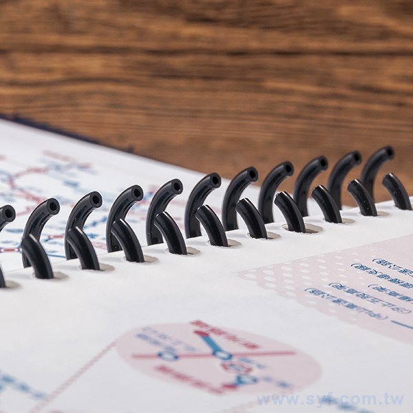 尊爵品味工商日誌-翻開式活頁筆記本-可訂製內頁及客製化加印LOGO